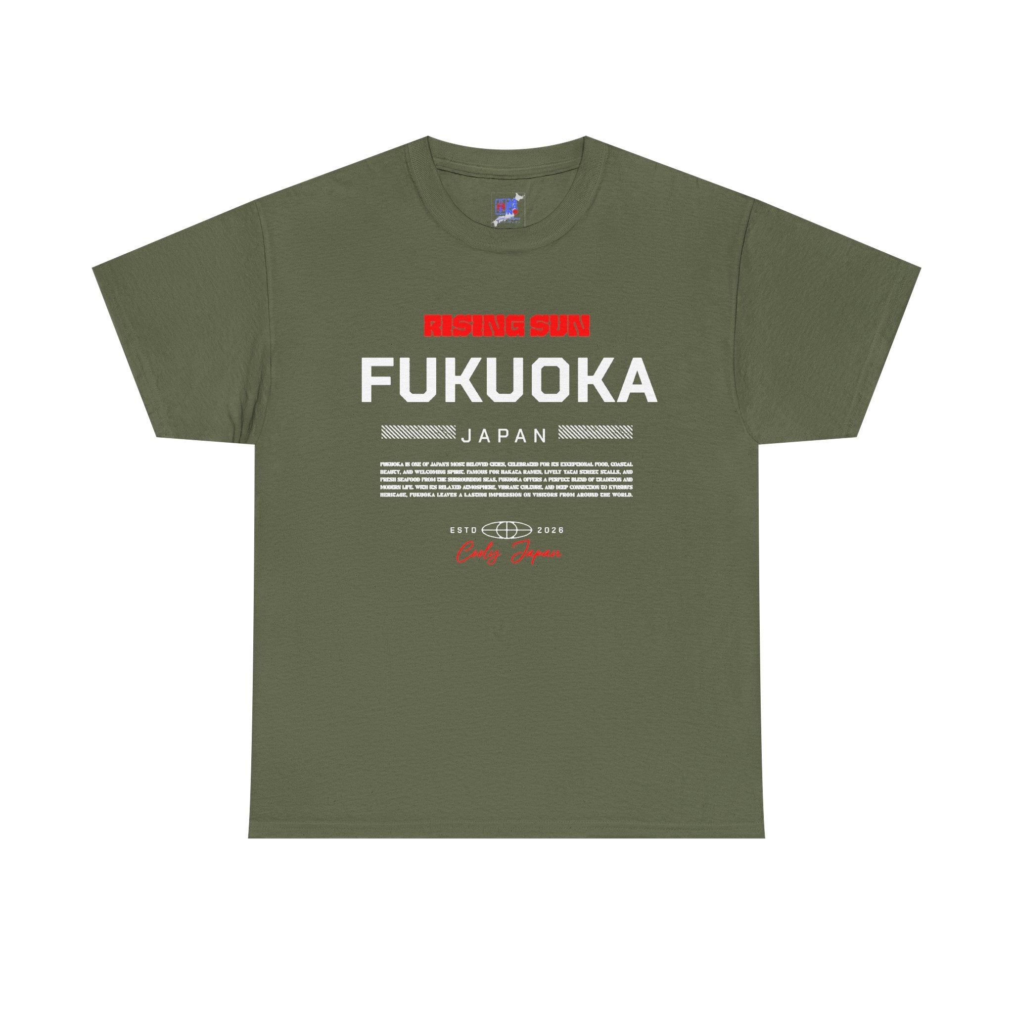 Fukuoka Japan T-Shirt, The Taste of Japan, Hakata Travel Souvenir, Kyushu Vacation Memory Tee, Gift for Japan Lovers