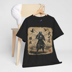 Samurai Dragonfly Warrior Tee Version 2 — Bushidō Ink Warrior Graphic T-Shirt