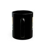 Hokusai Ktsushika Great Wave Black Ceramic Mug – Japanese Wave Art Coffee Cup (11oz/15oz)