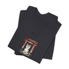 Shiba Inu Torii Gate Calm Down Your Mind T-Shirt | Japanese Zen Tee