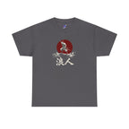 Samurai Wolf Tee — Japanese Ronin Graphic T-Shirt (浪人)