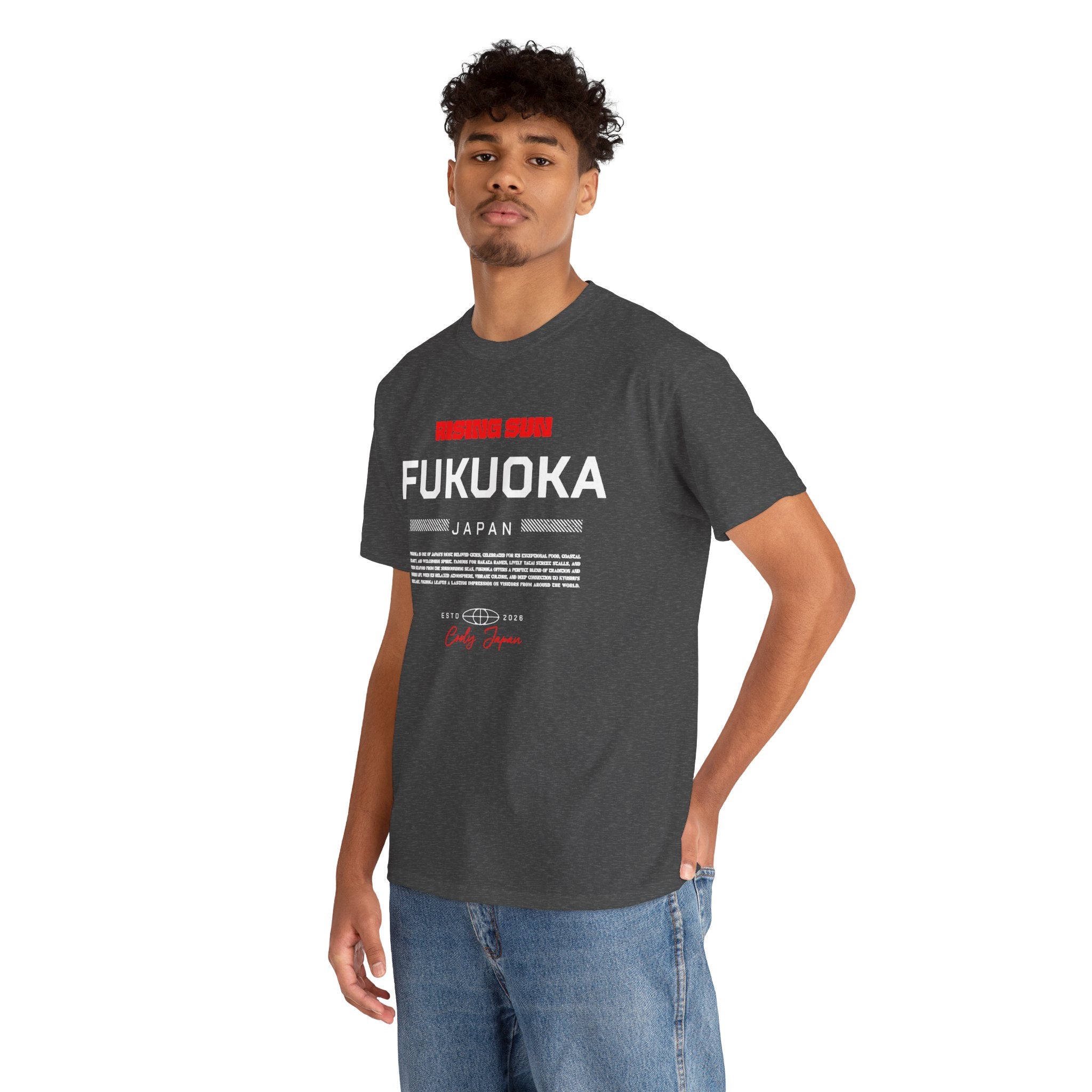 Fukuoka Japan T-Shirt, The Taste of Japan, Hakata Travel Souvenir, Kyushu Vacation Memory Tee, Gift for Japan Lovers