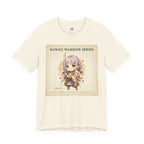 Kawaii Warrior Series T-Shirt, Cute Anime Chibi Warrior Graphic Tee