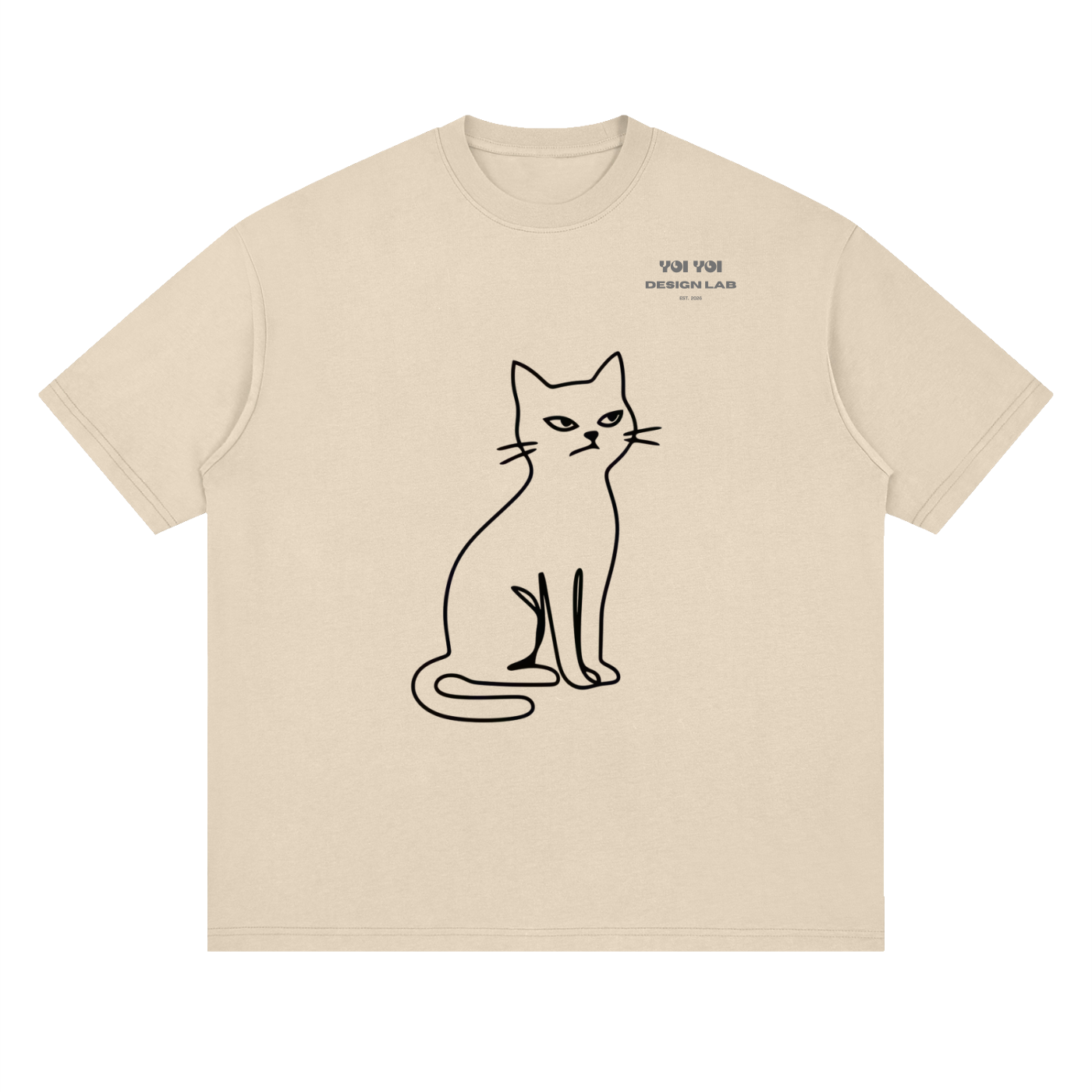 Streetwear Loose Drop Shoulder T-Shirt