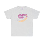 Seas the Day Okinawa Beach Tee — Vacation Graphic T-Shirt