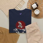Samurai Wolf Tee — Japanese Ronin Graphic T-Shirt (浪人)