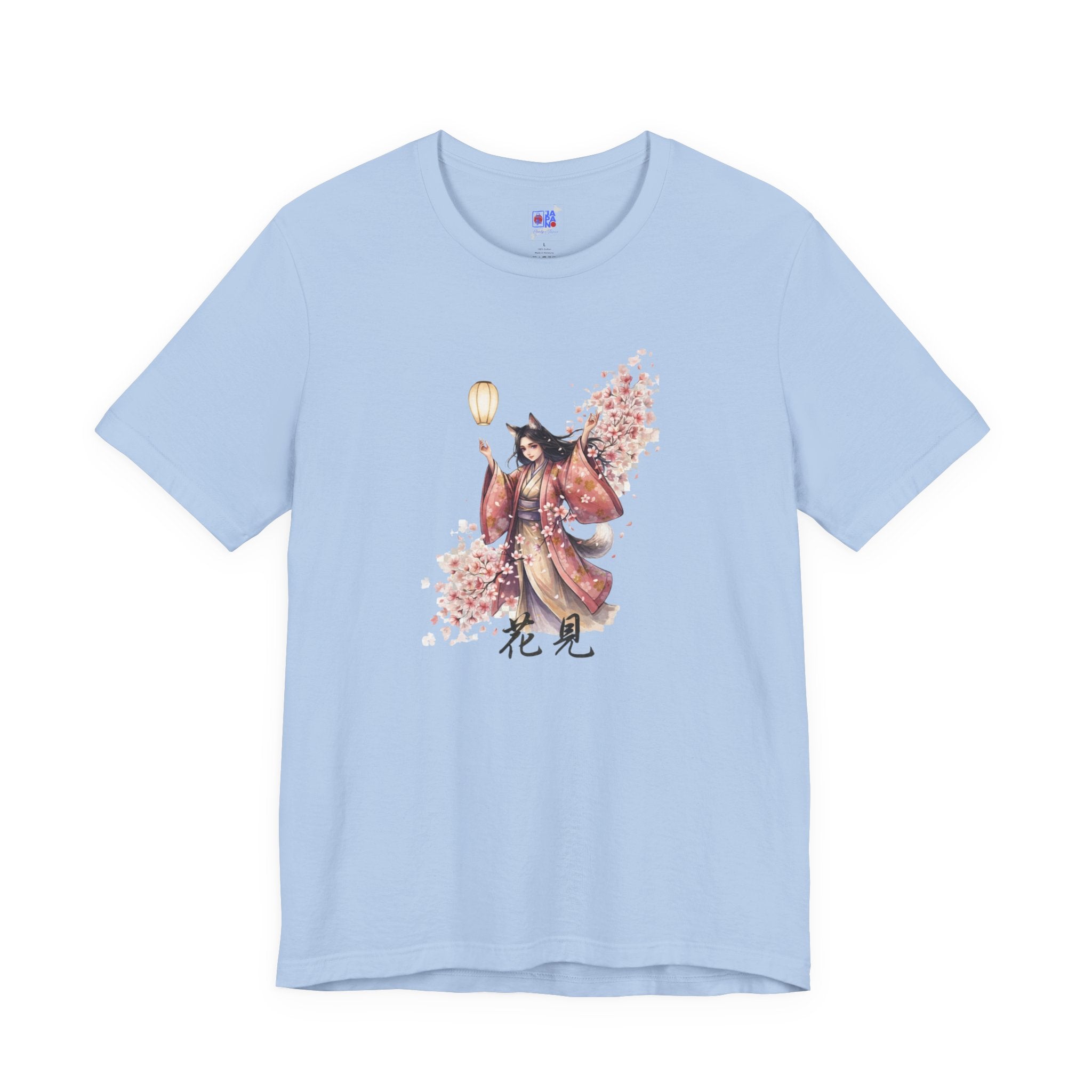 Cherry Blossom Kimono Tee — Hanami Floral Japanese Art T-Shirt
