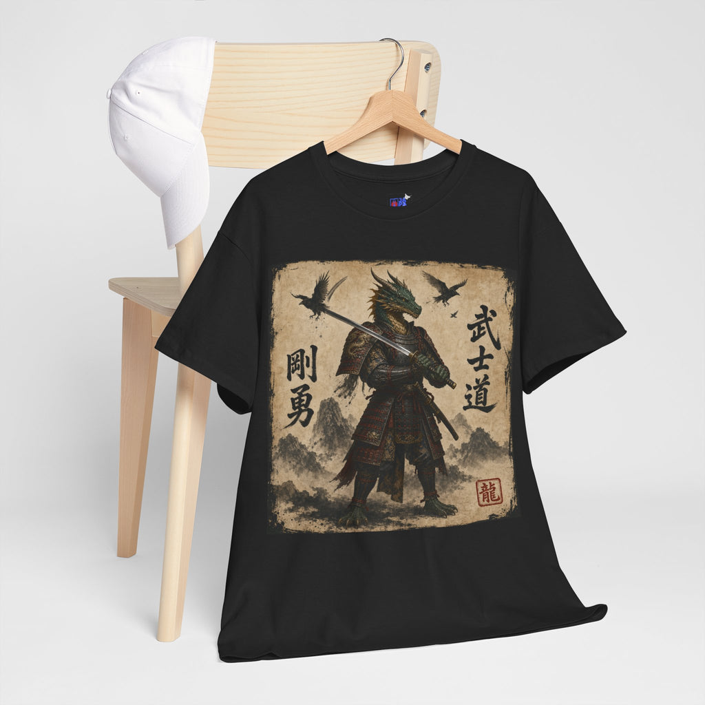 Samurai Dragon Tee Version 2 — Bushidō Ink Warrior Graphic T-Shirt
