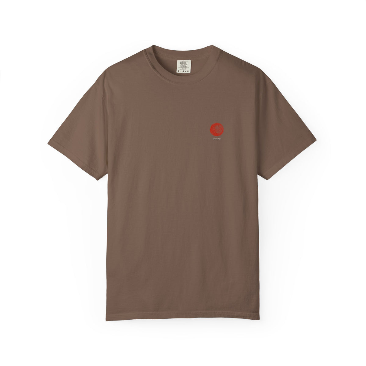 Tiger Stripe Graphic T-Shirt — Leaping Tiger Back Print Comfort Color 1717