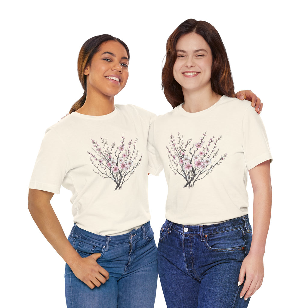 Ume Plum Blossom T-Shirt | Japanese Winter Bloom Floral Shirt