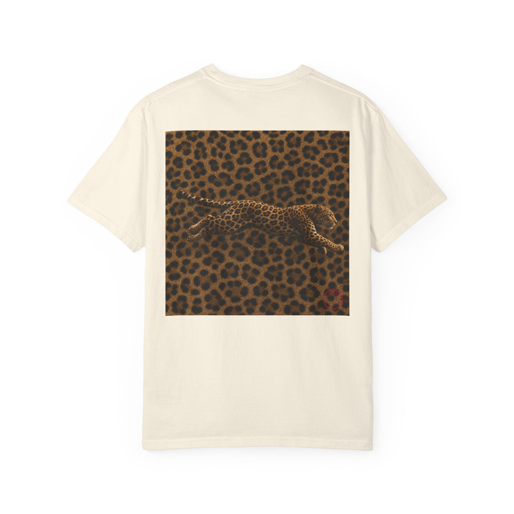 CoolyJapan — Hyō 豹 Silent Leopard Tee | Light Color | Comfort Colors 1717