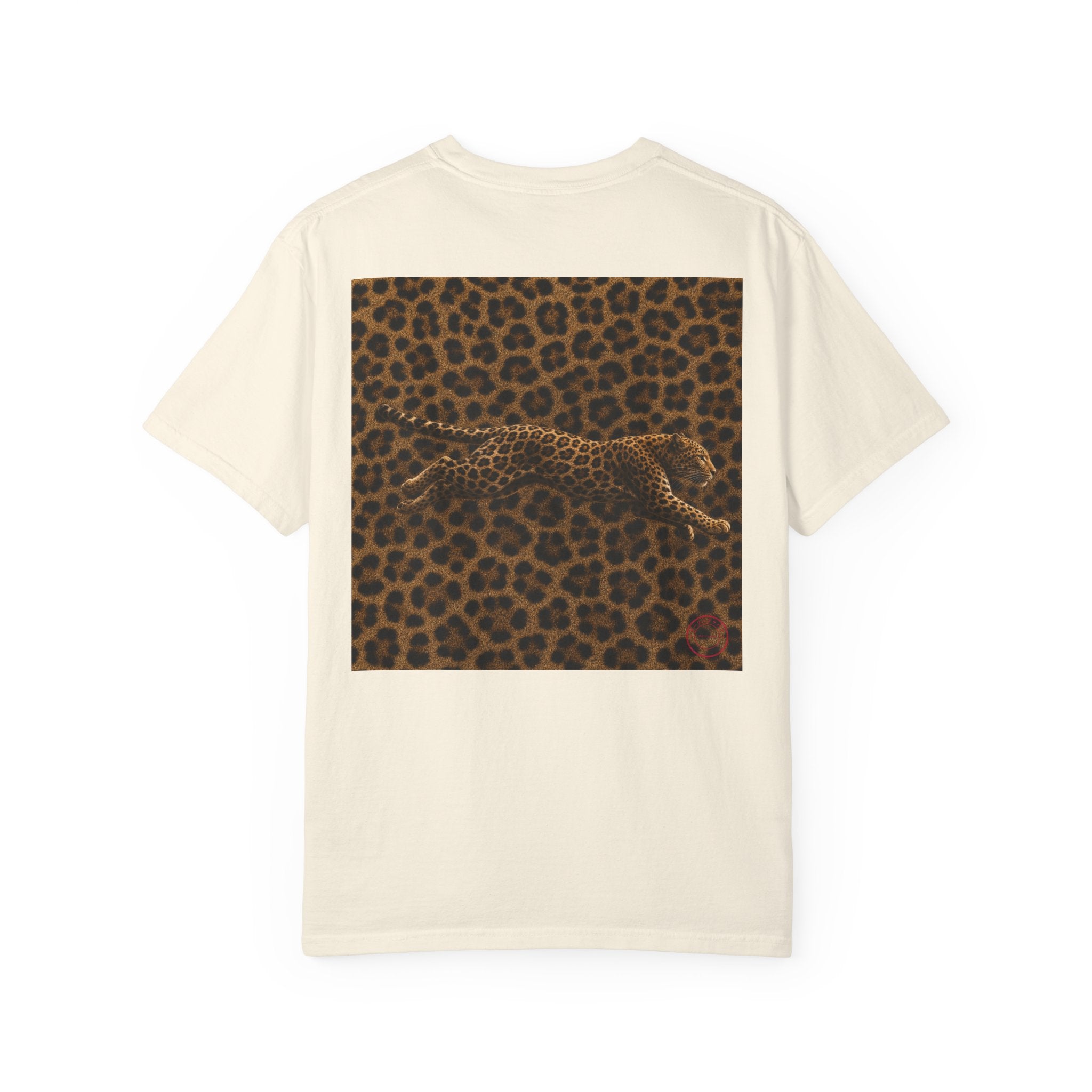 CoolyJapan — Hyō 豹 Silent Leopard Tee | Light Color | Comfort Colors 1717