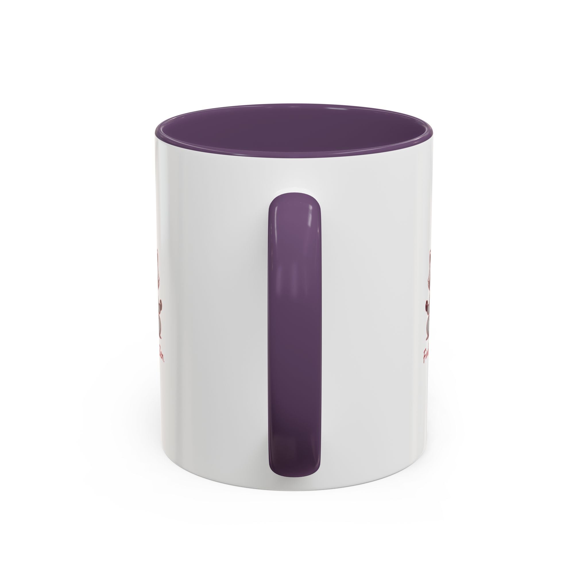 Zen Racoon Coffee Mug - "Find Your Zen" Accent Ceramic Mug