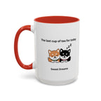 Shiba Inu "Sweet Dreams" Mug, The Last Cup of Tea for Today, Japanese Dog Cute Gift Mug
