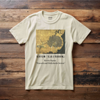 Korin Ogata "Peacock and Hollyhocks Screen", Japanese Art Museum T-Shirt