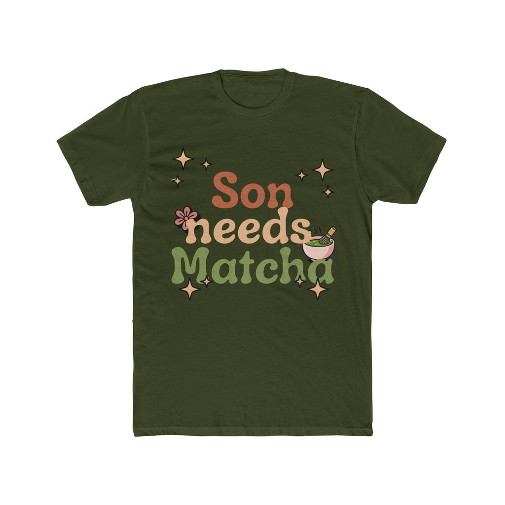 Son Needs Matcha Tee | Front-Print Typography Graphic | Matcha Collection