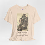 Mori Sosen "Three Monkeys" | Japanese Art Museum T-Shirt