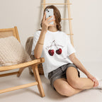 Cherish the Moment Cherry Graphic Tee