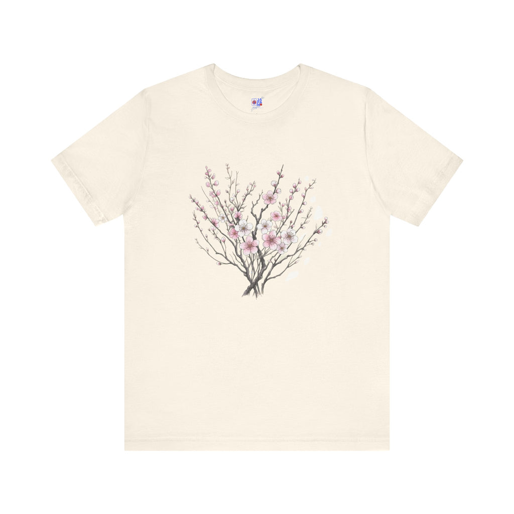 Sakura Cherry Blossom T-Shirt | Japanese Floral Tee | Wabi-Sabi Aesthetic Shirt | Japan Gift for Her