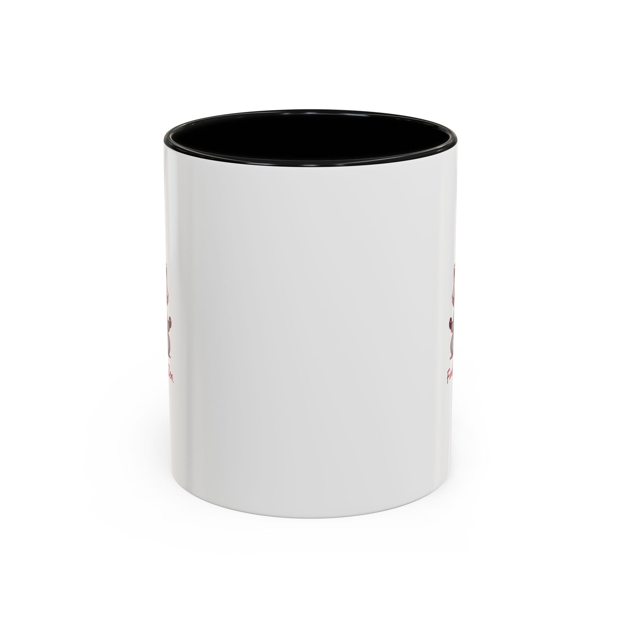 Zen Racoon Coffee Mug - "Find Your Zen" Accent Ceramic Mug
