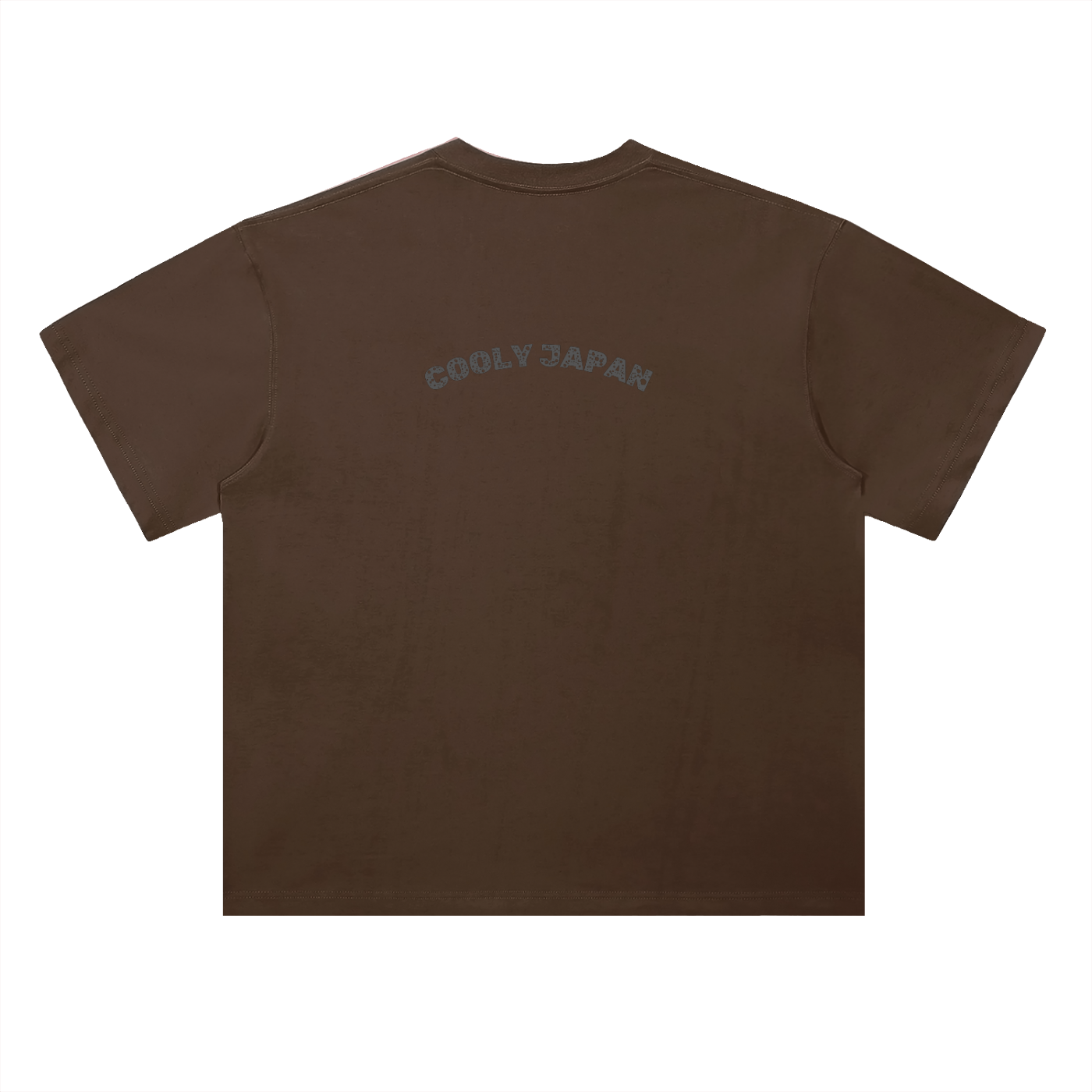 Cooly Japan Rising Sun Logo Tee — Black Oversized Drop-Shoulder T-Shirt (300gsm)