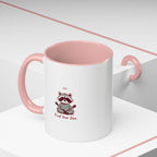 Zen Racoon Coffee Mug - "Find Your Zen" Accent Ceramic Mug