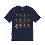 Shiba Inu Samurai T-Shirt, Japanese Warrior Dog Graphic Tee, Funny Dog Lover Gift, Anime Streetwear, Unisex Cotton Shirt