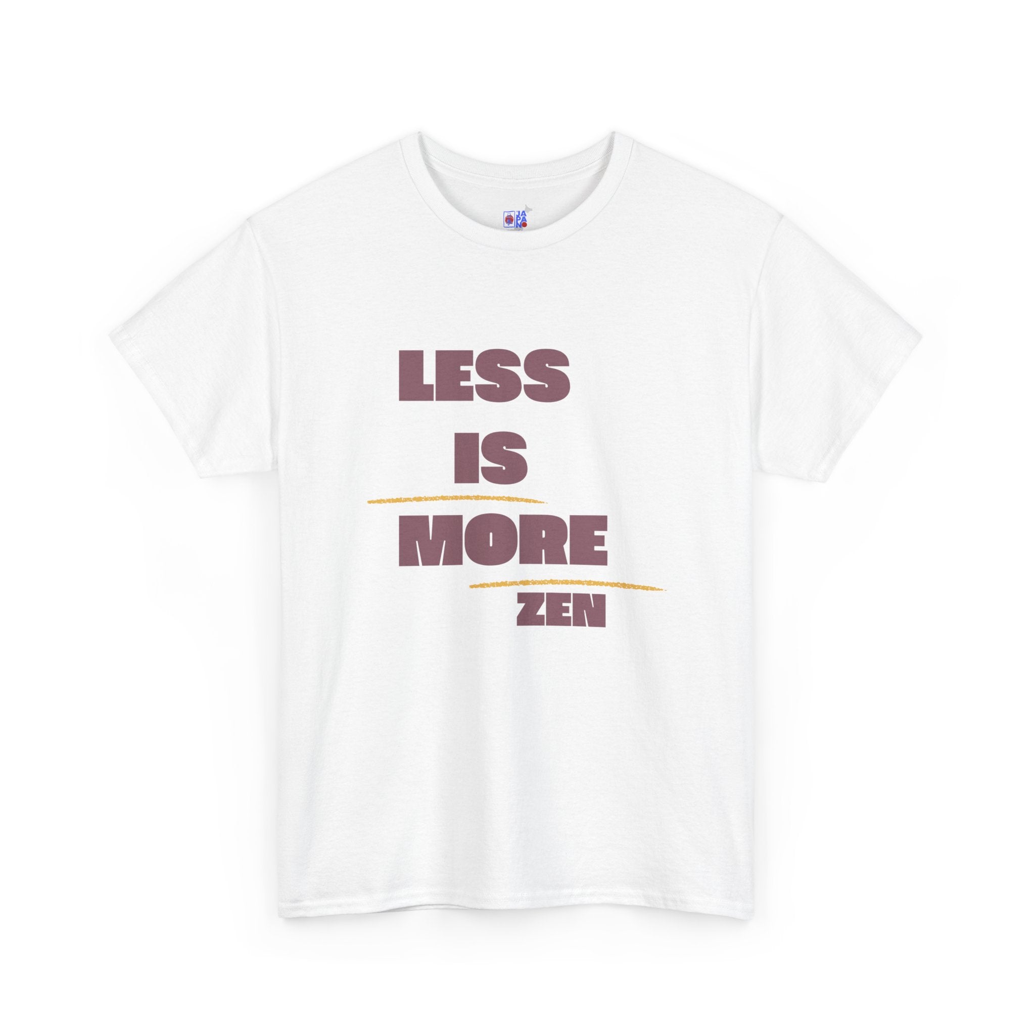 Less Is More Zen T-Shirt — Minimalist Mindfulness Tee