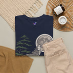 Japanese Wolf T-Shirt — 山犬 Yamainu Mountain Dog Men's Tee | Japan Mythology Gift