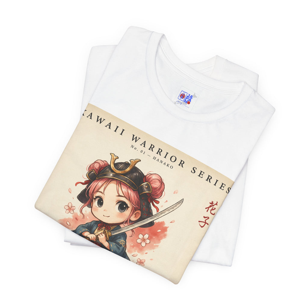 Kawaii Warrior Anime Girl Samurai T-Shirt