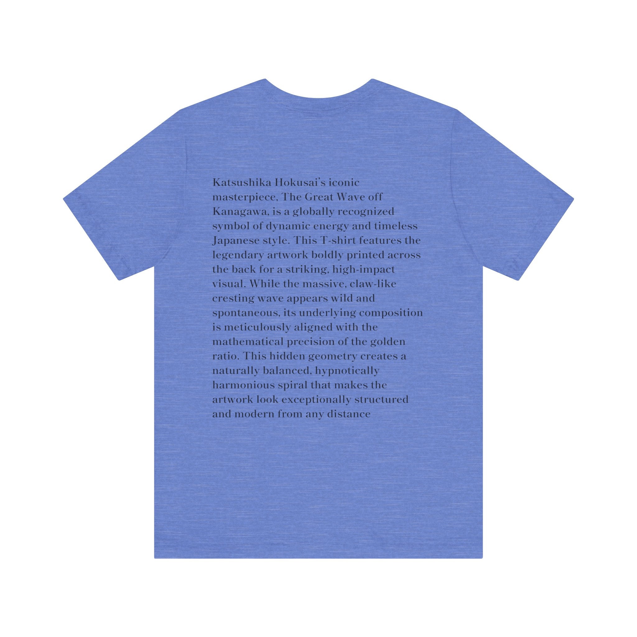 Great Wave Golden Ratio T-Shirt, Math is Aesthetic Hokusai Graphic Tee