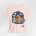 Bear Onsen T-Shirt — Cute Winter Hot Spring Graphic Tee