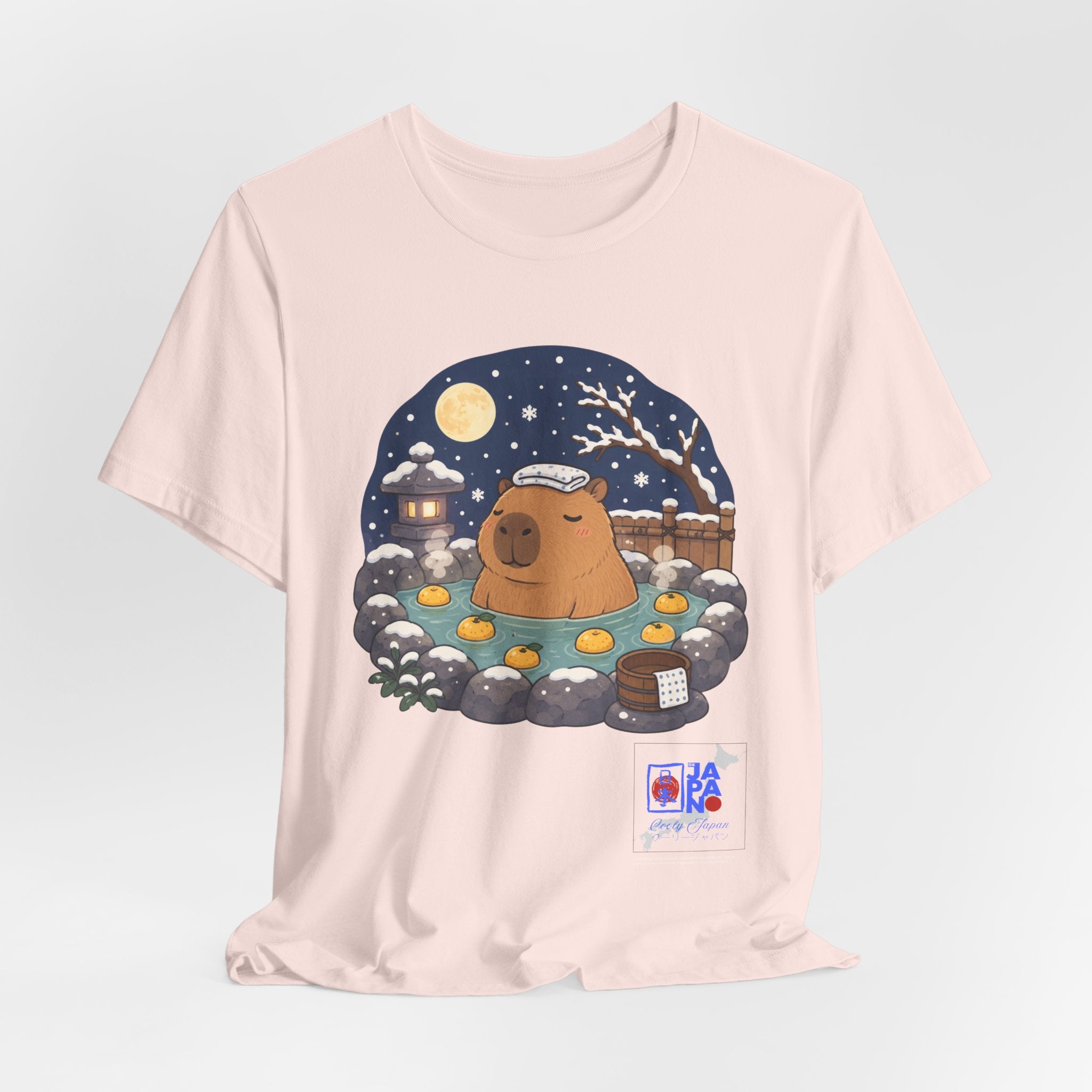 Bear Onsen T-Shirt — Cute Winter Hot Spring Graphic Tee