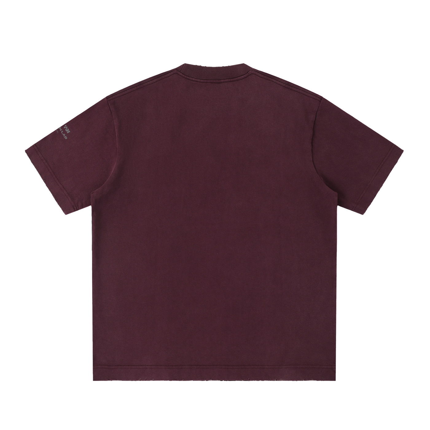 Heavyweight Vintage Washed Frayed T-Shirt (430gsm)