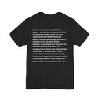 Kawanabe Kyōsai "White Eagle Eyeing a Mountain Lion" | Meiji-era Japanese Art Tee (Dark)