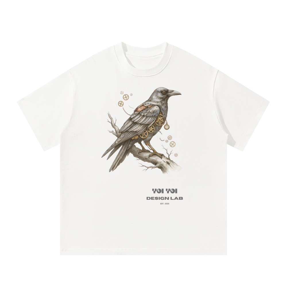 YOI YOI Design Lab — Iron Raven Heavy Tee (300gsm)