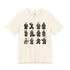 Shiba Inu Samurai T-Shirt, Japanese Warrior Dog Graphic Tee, Funny Dog Lover Gift, Anime Streetwear, Unisex Cotton Shirt