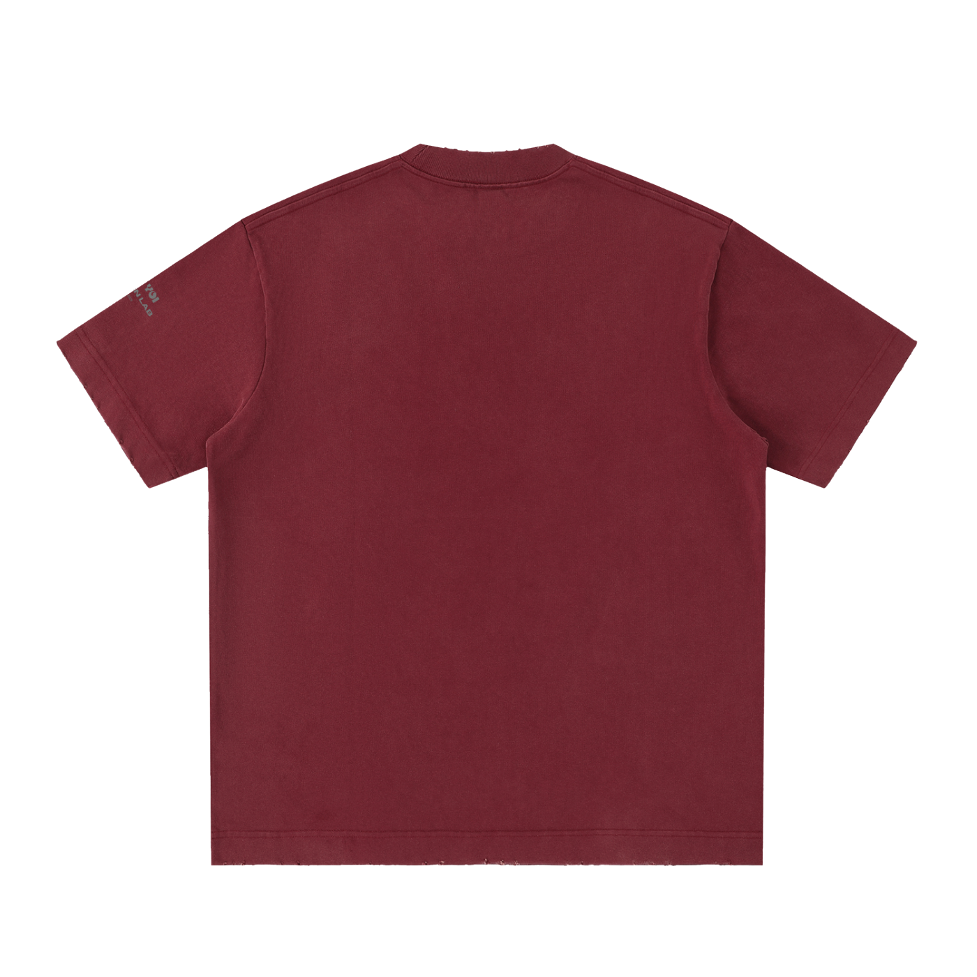 Heavyweight Vintage Washed Frayed T-Shirt (430gsm)
