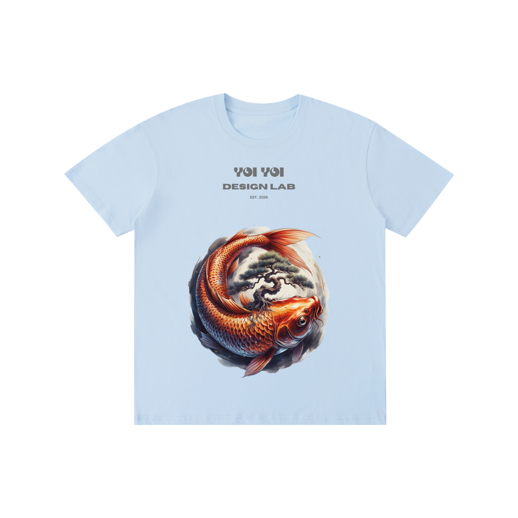 CoolyJapan Essential Pure Cotton Tee — 180gsm Lightweight Everyday T-Shirt
