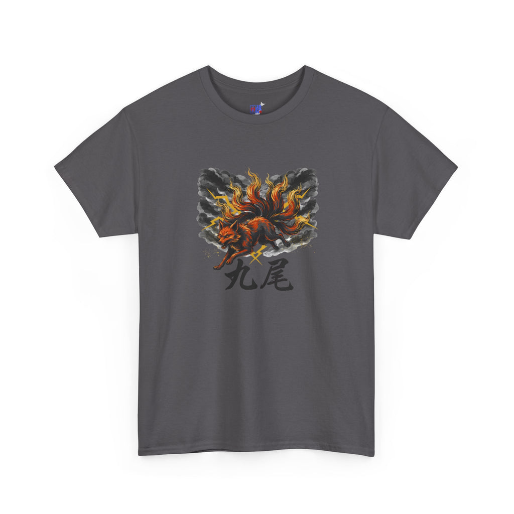 Japanese Fox Spirit  Graphic Tee  Mythology Shirt