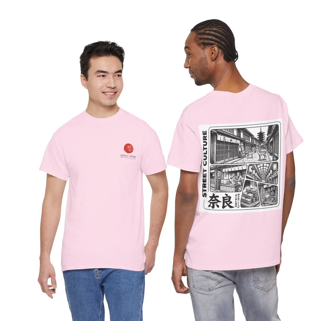 Nara Street Culture Tee | Japanese Cityscape Graphic T-Shirt