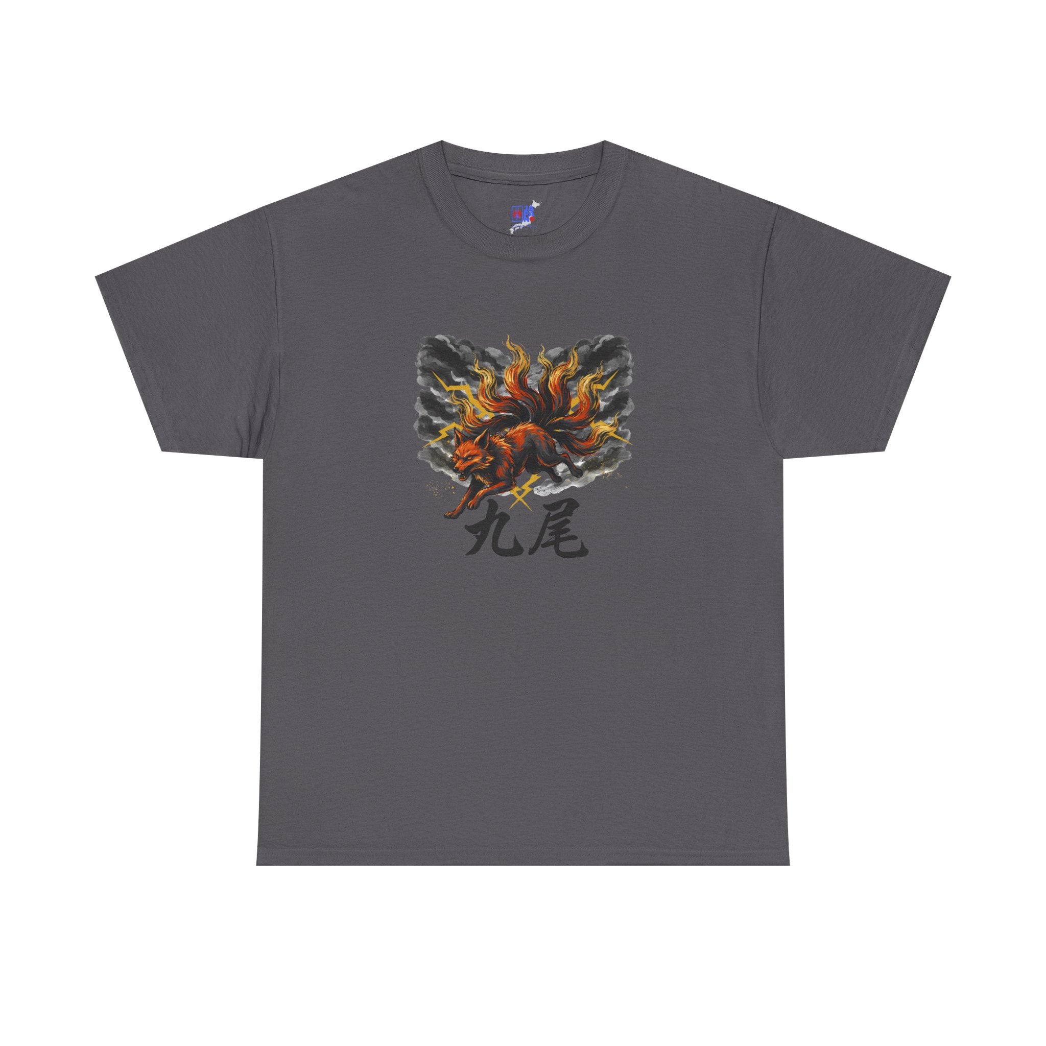 Japanese Fox Spirit  Graphic Tee  Mythology Shirt