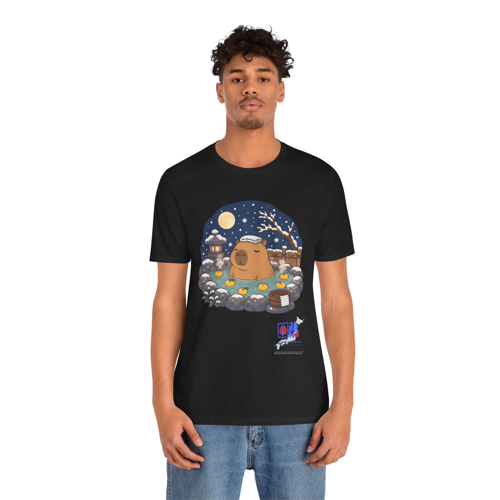 Bear Onsen T-Shirt — Cute Winter Hot Spring Graphic Tee