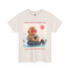 Mindful Monkey Tee — "Have Some Green Tea, Relax and Be Mindful" Cute Zen T-Shirt