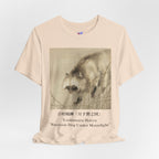 Yoshimura Horyu "Raccoon Dog Under Moonlight",  Japanese Art Museum T-Shirt