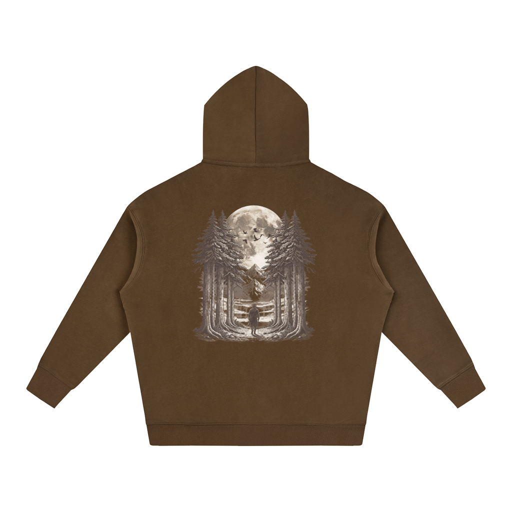 YOI YOI ART Lab Oversize Fleeced Hoodie Forest (350gsm)