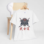 Samurai Skull T-Shirt — 武士道 Bushido Men's Graphic Tee | Japanese Warrior Dark Streetwear Shirt