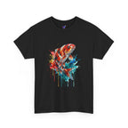Koi Fish Watercolor T-Shirt — Vibrant Drip Art Tee