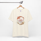 Koi and Lotus Beauty Tee | Koi Circle Floral Japanese Aesthetic