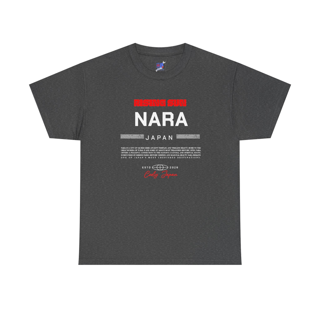 Nara Japan T-Shirt, Where Deer and History Walk Together, Ancient Japan Travel Souvenir, Nara Vacation Memory Tee, Gift for Japan Lovers